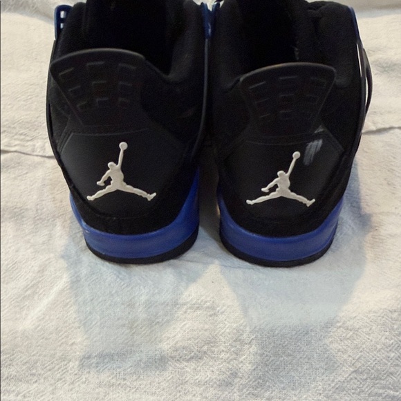 Jordan Black and Blue Sneakers - Picture 3 of 5